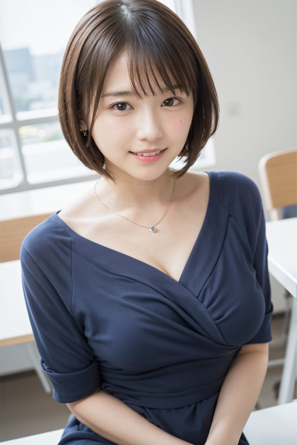 ドレスを着てる先生 3