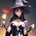 黒ラバー衣装魔女 7枚目