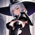 黒ラバー衣装魔女 11枚目