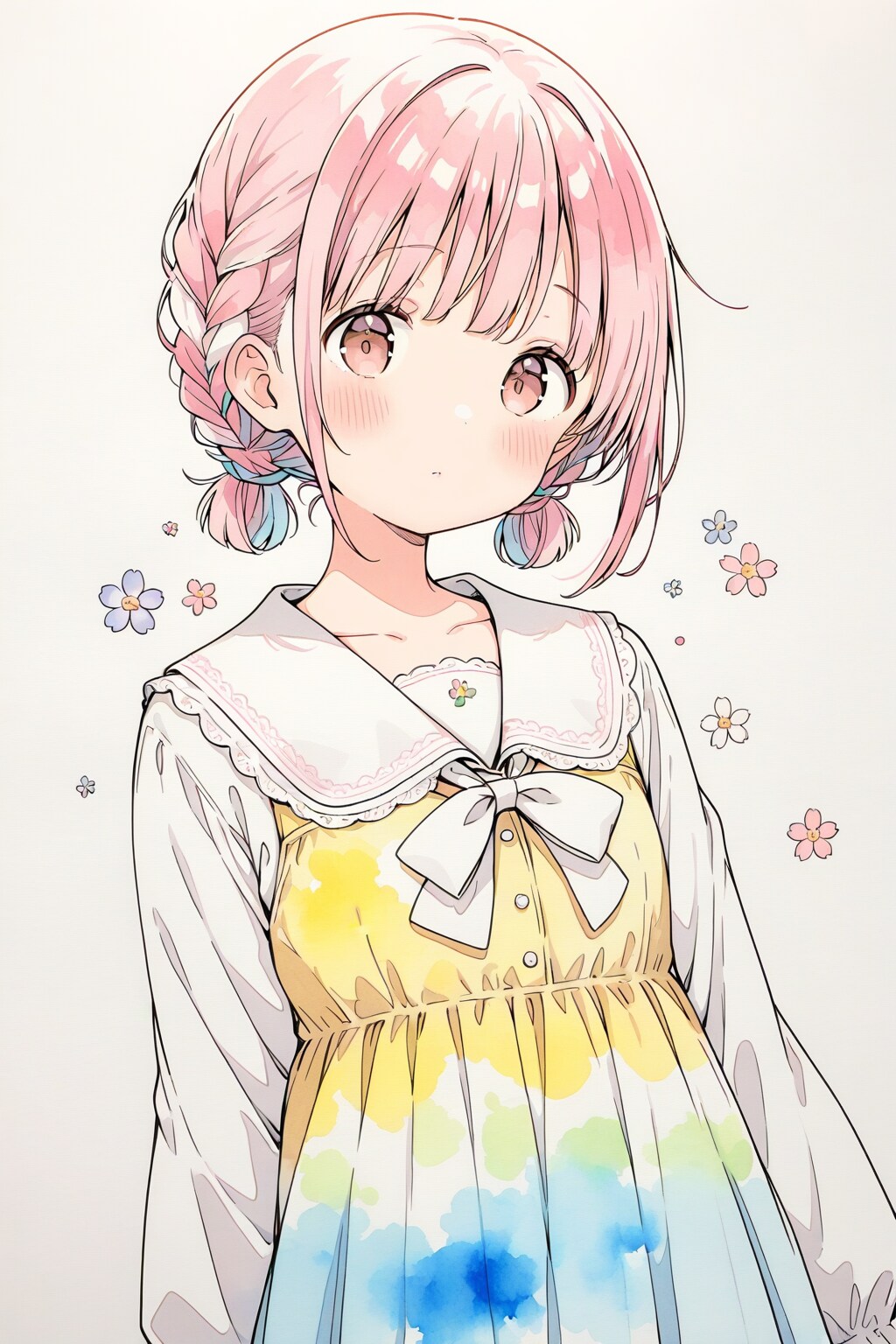 watercolor | の人気AIイラスト・グラビア