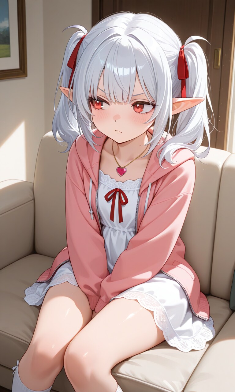 拗ねるシロネさん | の人気AIイラスト・グラビア
