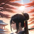 刀剣と黒髪 3枚目