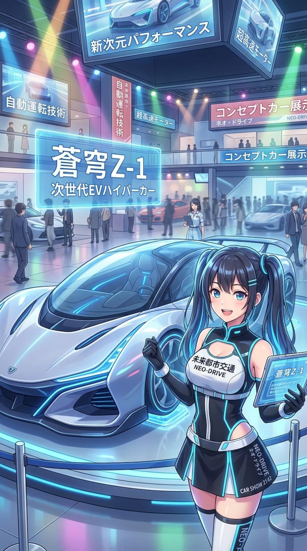 未来のモータショー