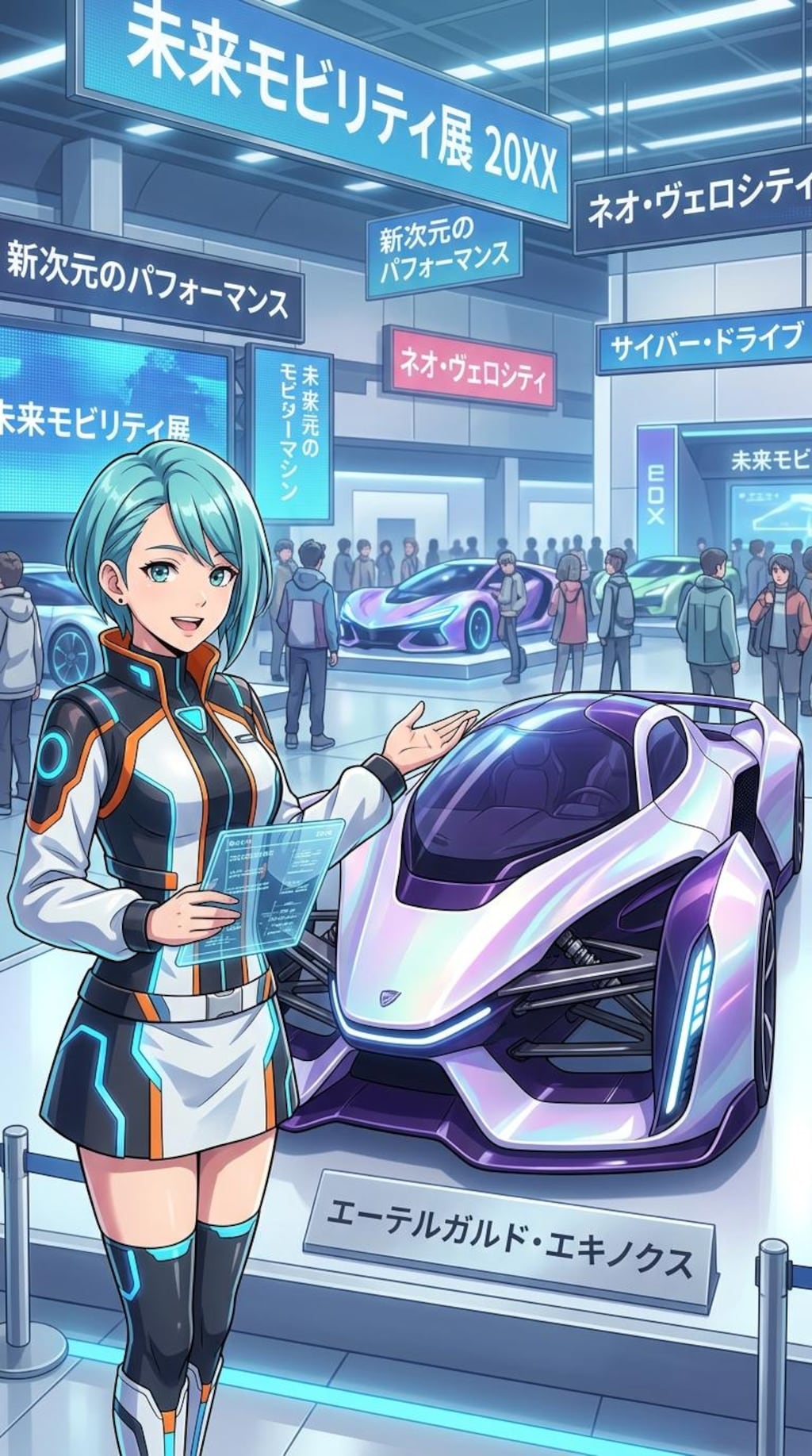 未来のモータショー