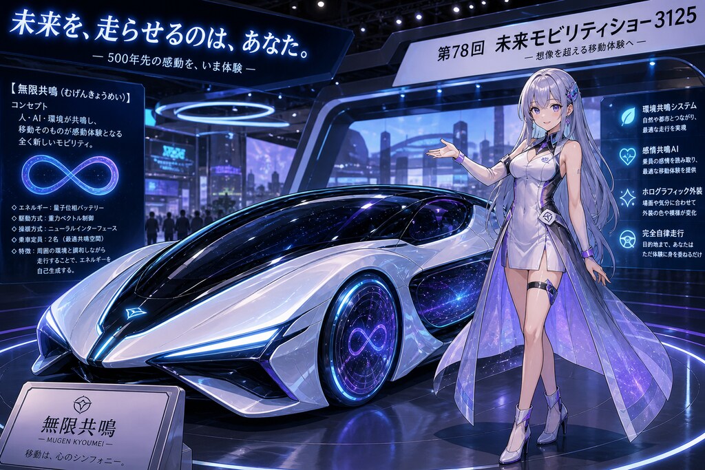 未来のモータショー