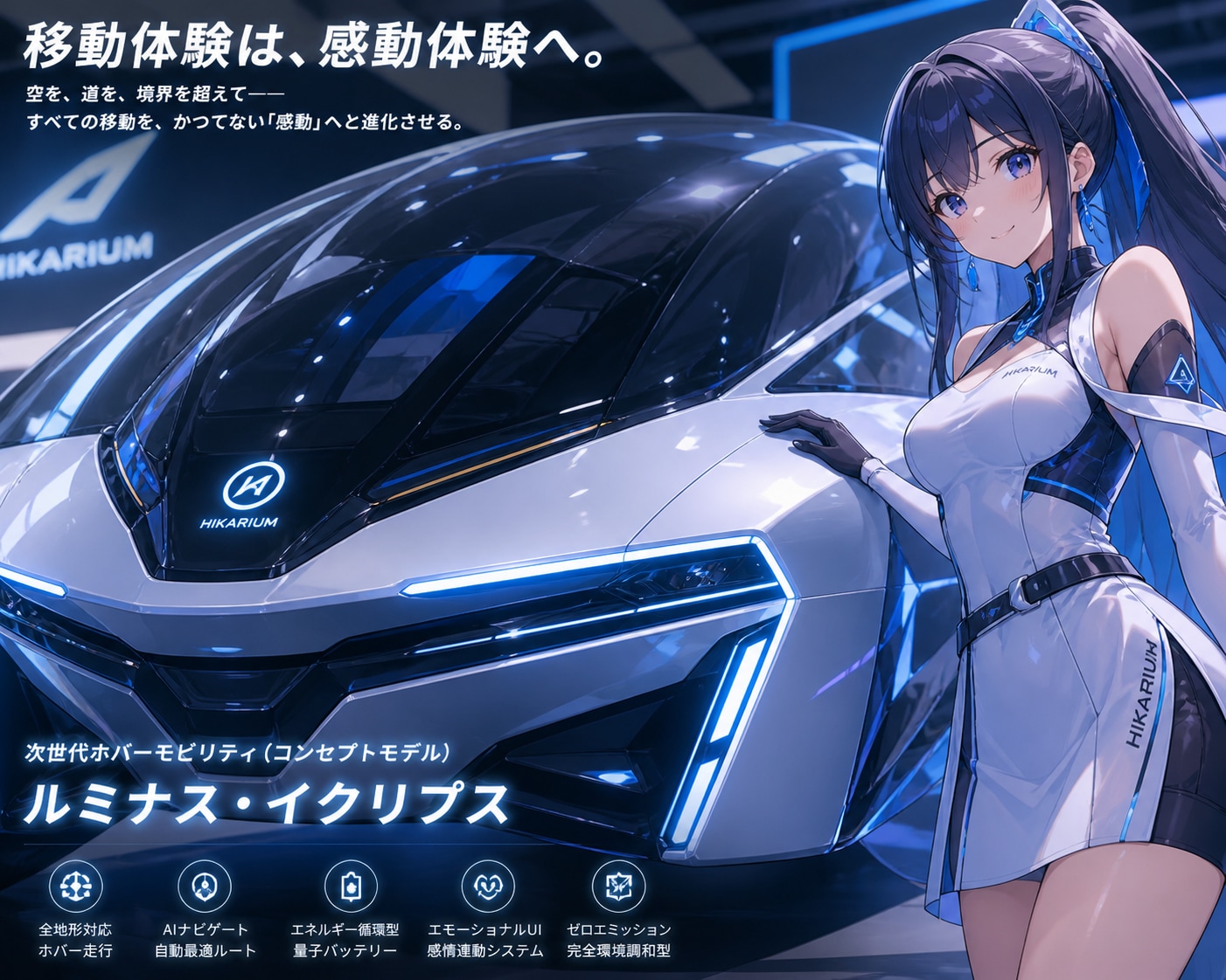未来のモータショー | の人気AIイラスト・グラビア