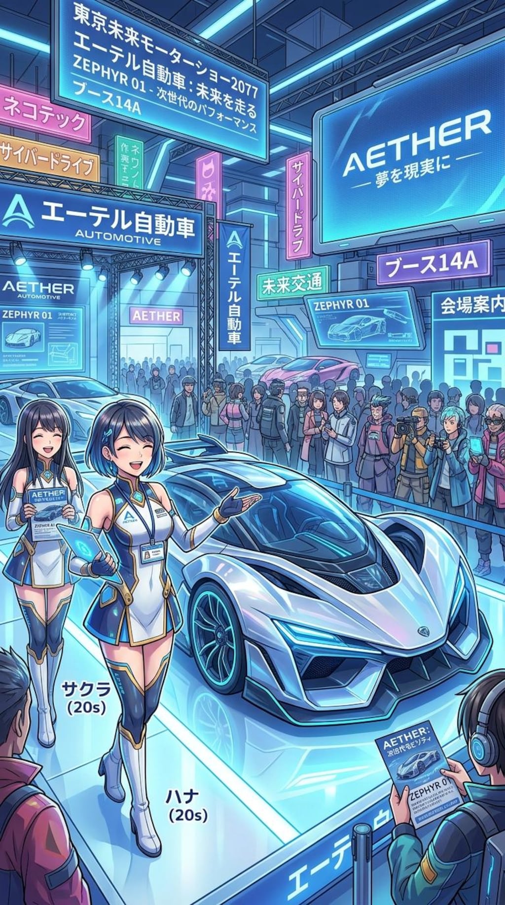 未来のモータショー