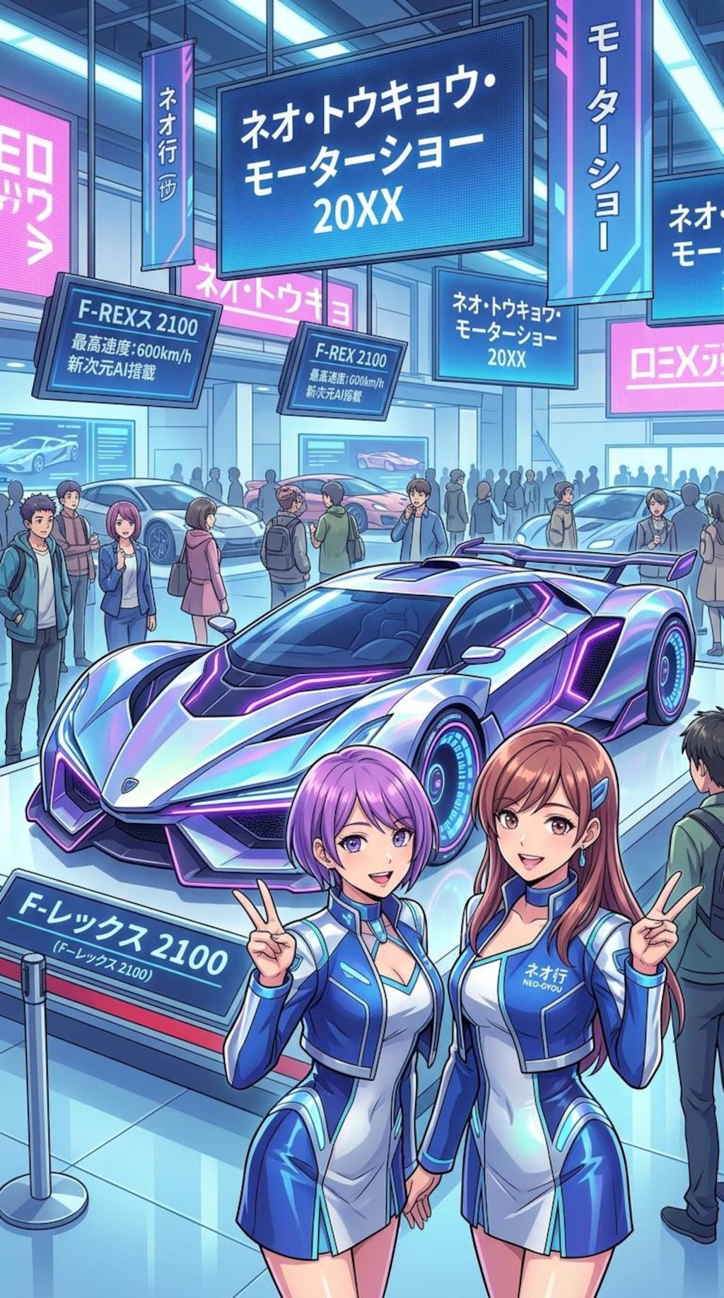未来のモータショー