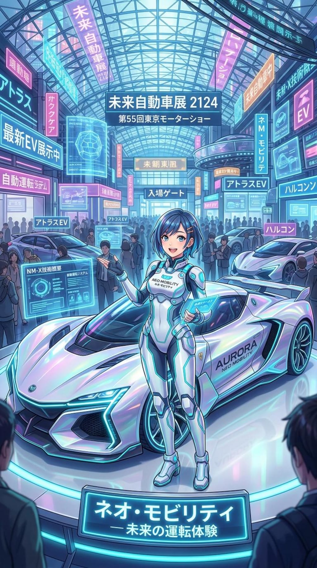 未来のモータショー