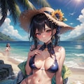 水着美女たち 2枚目