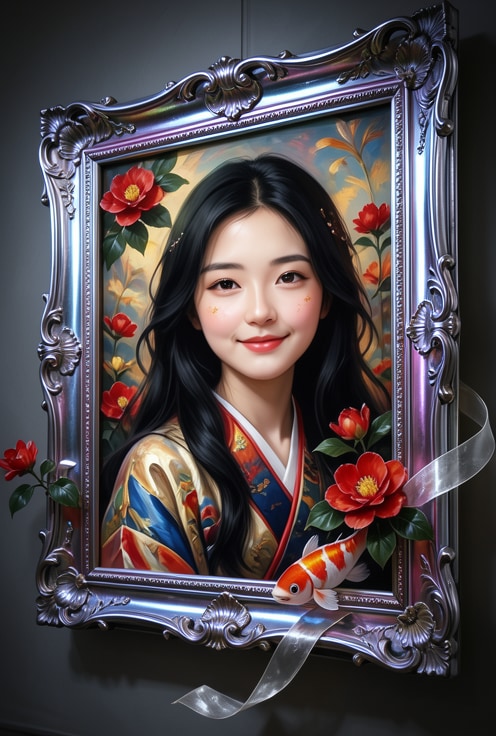 １個展　裸婦画　『美しい女性』 | の人気AIイラスト・グラビア