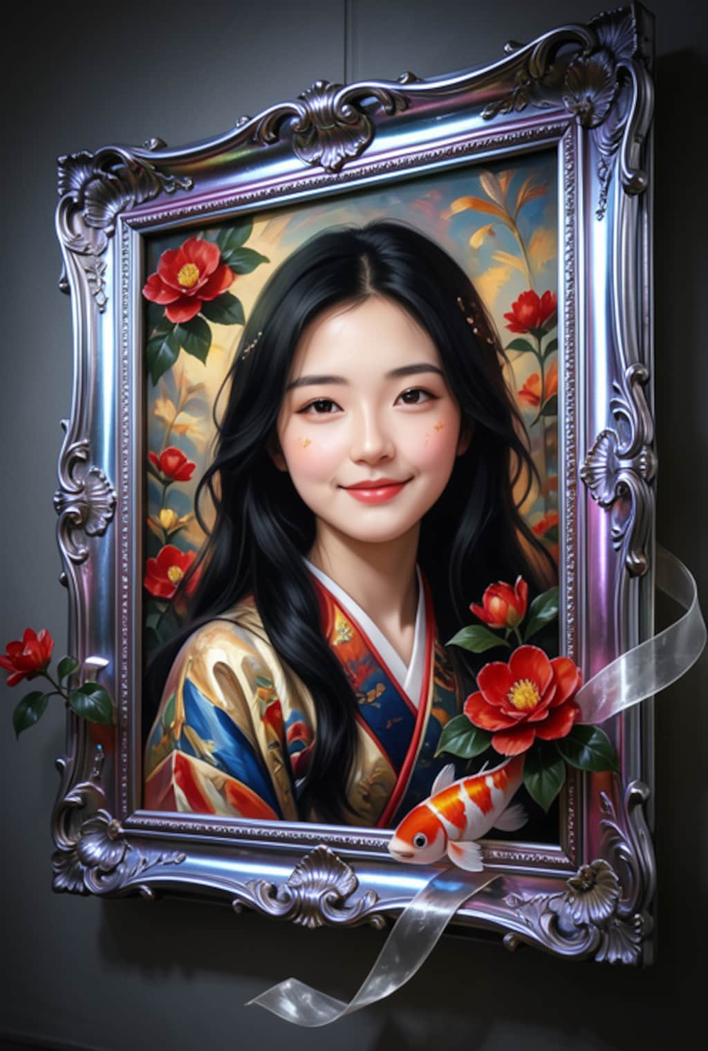１個展　裸婦画　『美しい女性』
