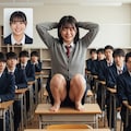 【衝撃】屈辱の舞台は教室の机：多数男子の前で「晒し上げ」られた女子生徒の悲劇⑤ 9枚目