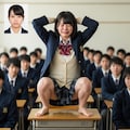 【衝撃】屈辱の舞台は教室の机：多数男子の前で「晒し上げ」られた女子生徒の悲劇⑤ 6枚目