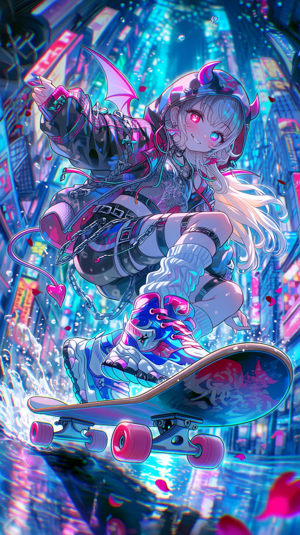 Midnight Devil Skater  「真夜中を滑る小悪魔」