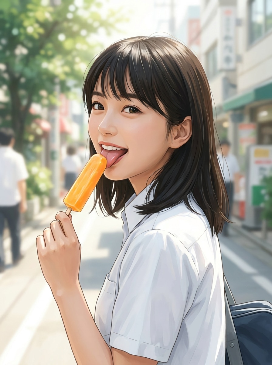 アイスキャンディー | の人気AIイラスト・グラビア