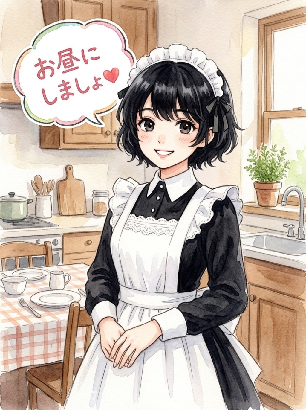 お昼にしましょ❤️