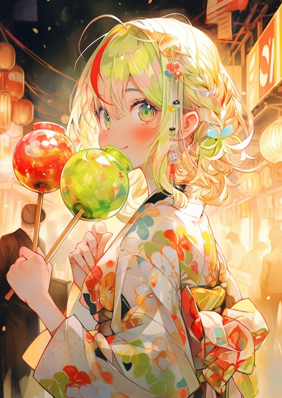 りんご飴は思い出の味