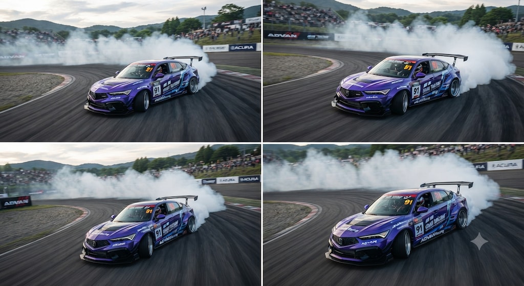 アキュラインテグラセダンのドリ車