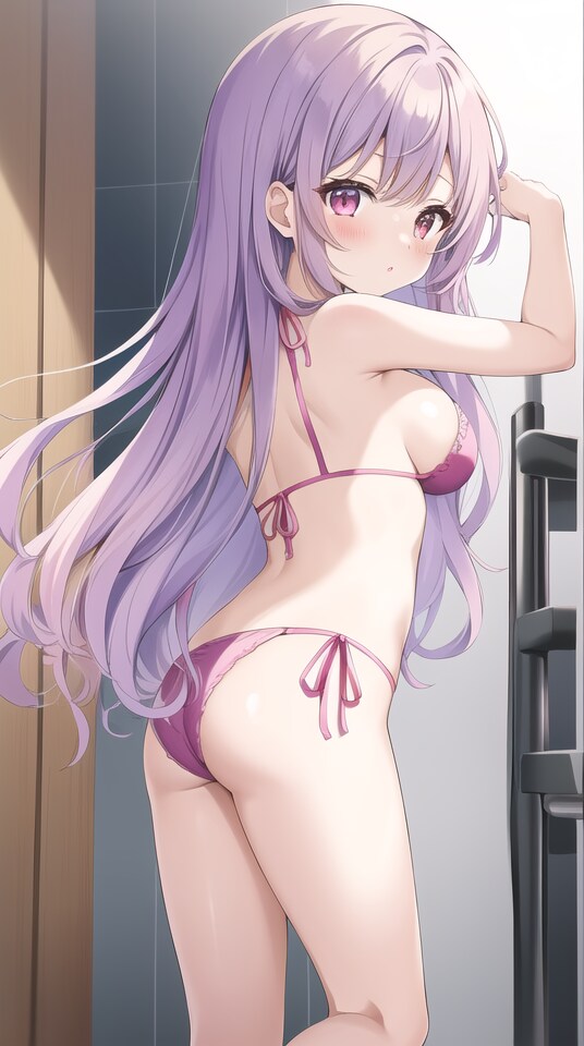 理想のお山（振り向き①）