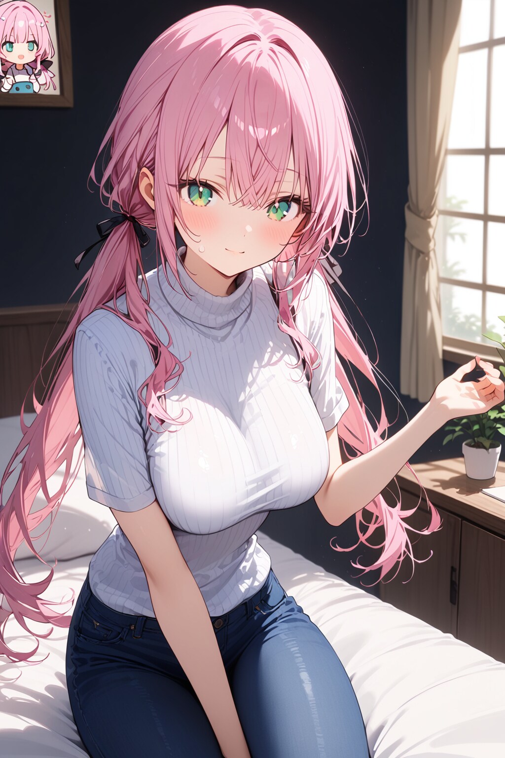 これが好き【 ニット服、ジーンズ】