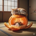 「こたつ」と「ねこさま」と「みかん」をやっぱりどうしたもんか。 2枚目