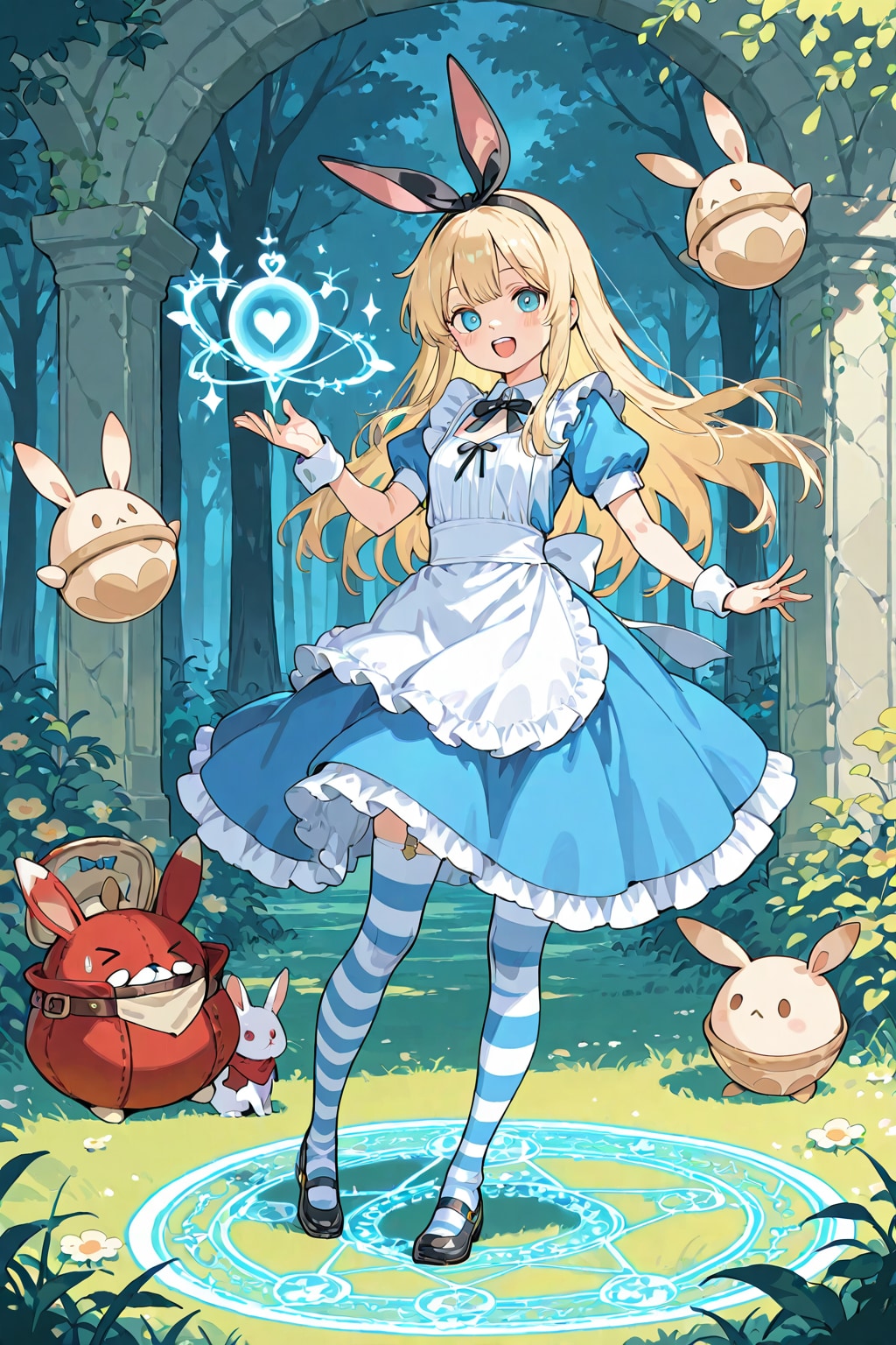 不思議の国の魔法使いアリス | の人気AIイラスト・グラビア