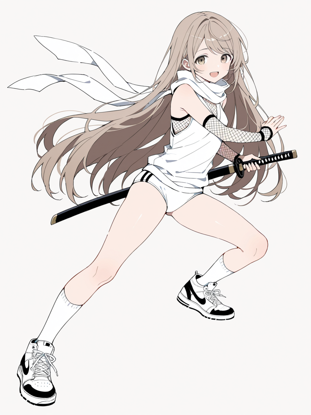 ツートップの白黒忍ルマ【刀使い】