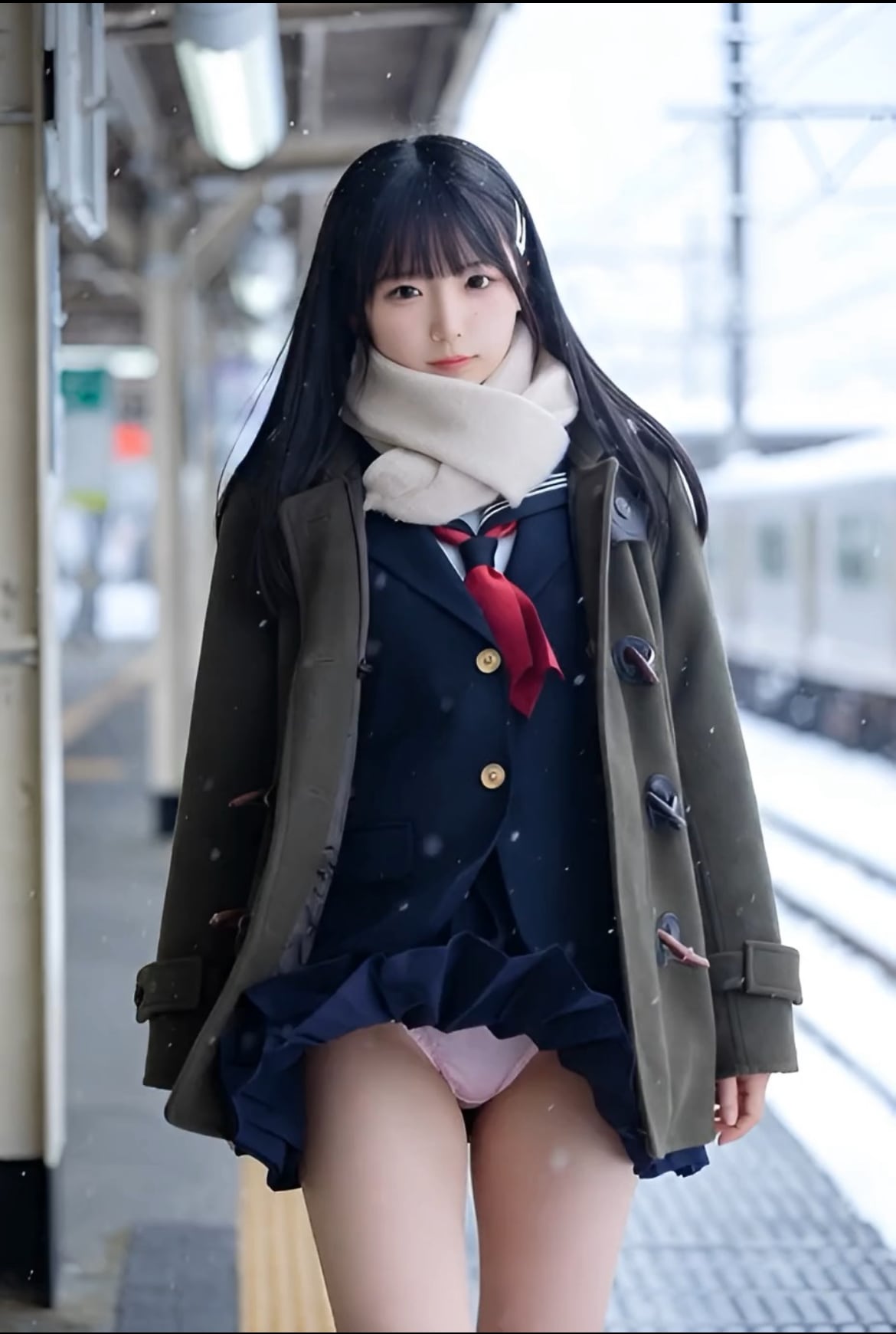 冬の女子高生2