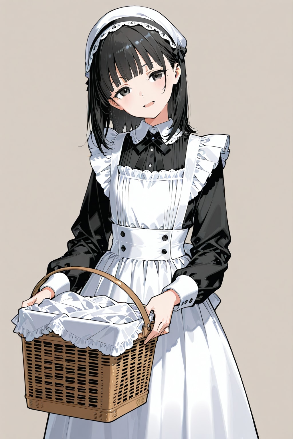 メイドさん１５１（ちせ） | の人気AIイラスト・グラビア