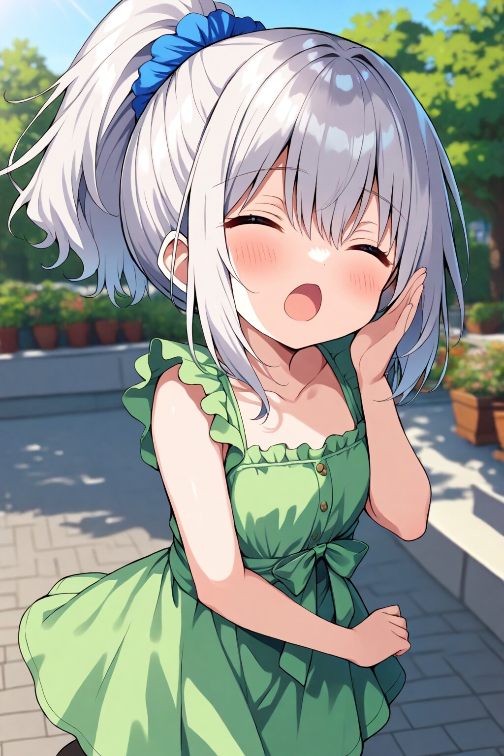 お嬢様笑いの雛菊ちゃん | の人気AIイラスト・グラビア