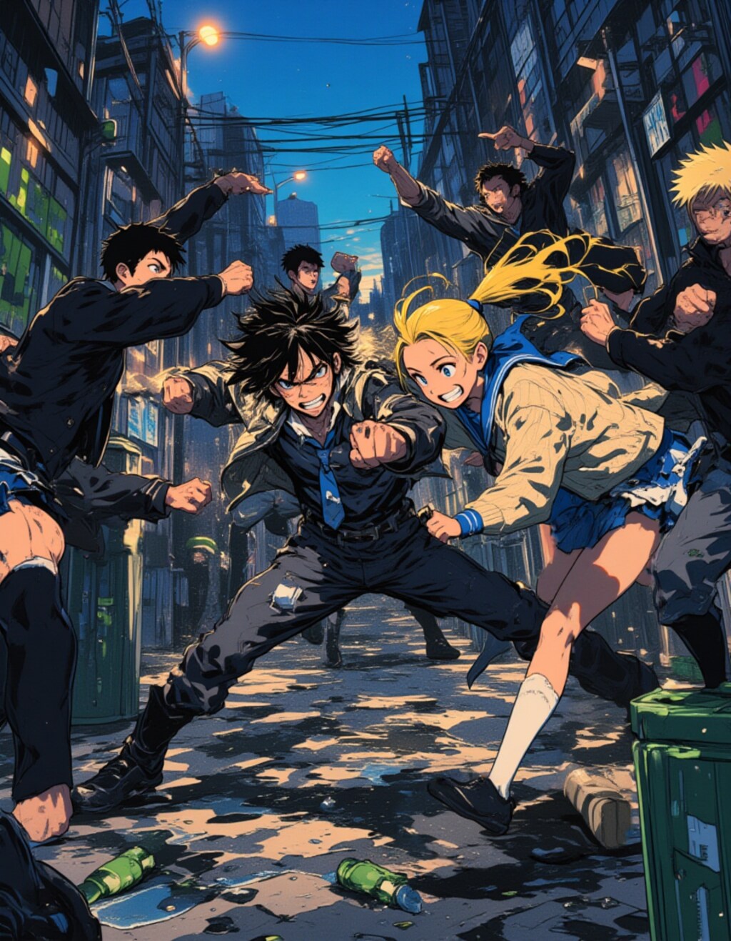 【樹海のかみさま】裏通りの拳、ツインテールの叫び