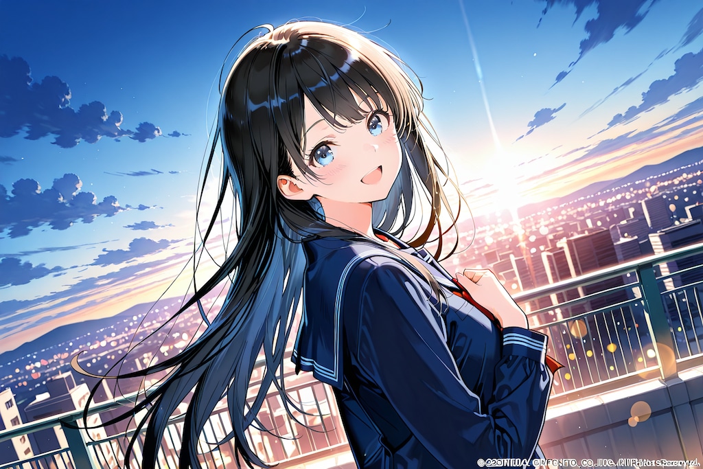 夕陽と美少女(PHOENIX)(2)