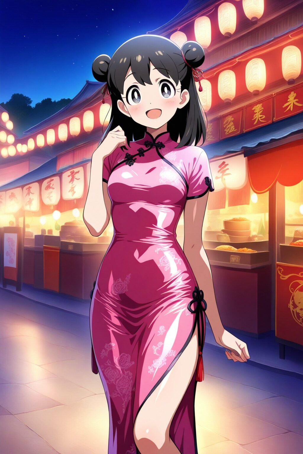 フェンリルチャイナドレス嬢