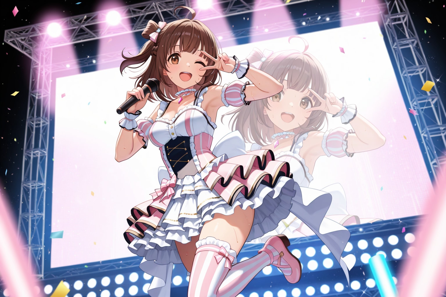 【借】アイドルステージで歌う瑞夏ちゃん