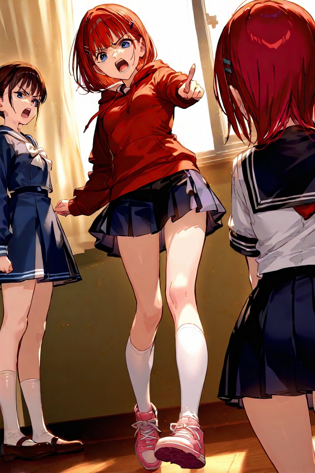 赤髪ちゃん殺人事件を解決する