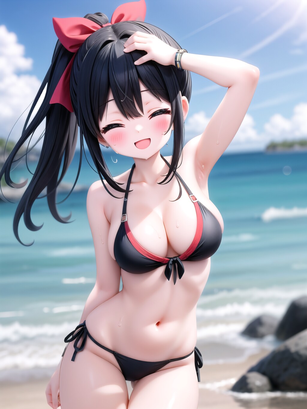 夏！海！弾ける笑顔！