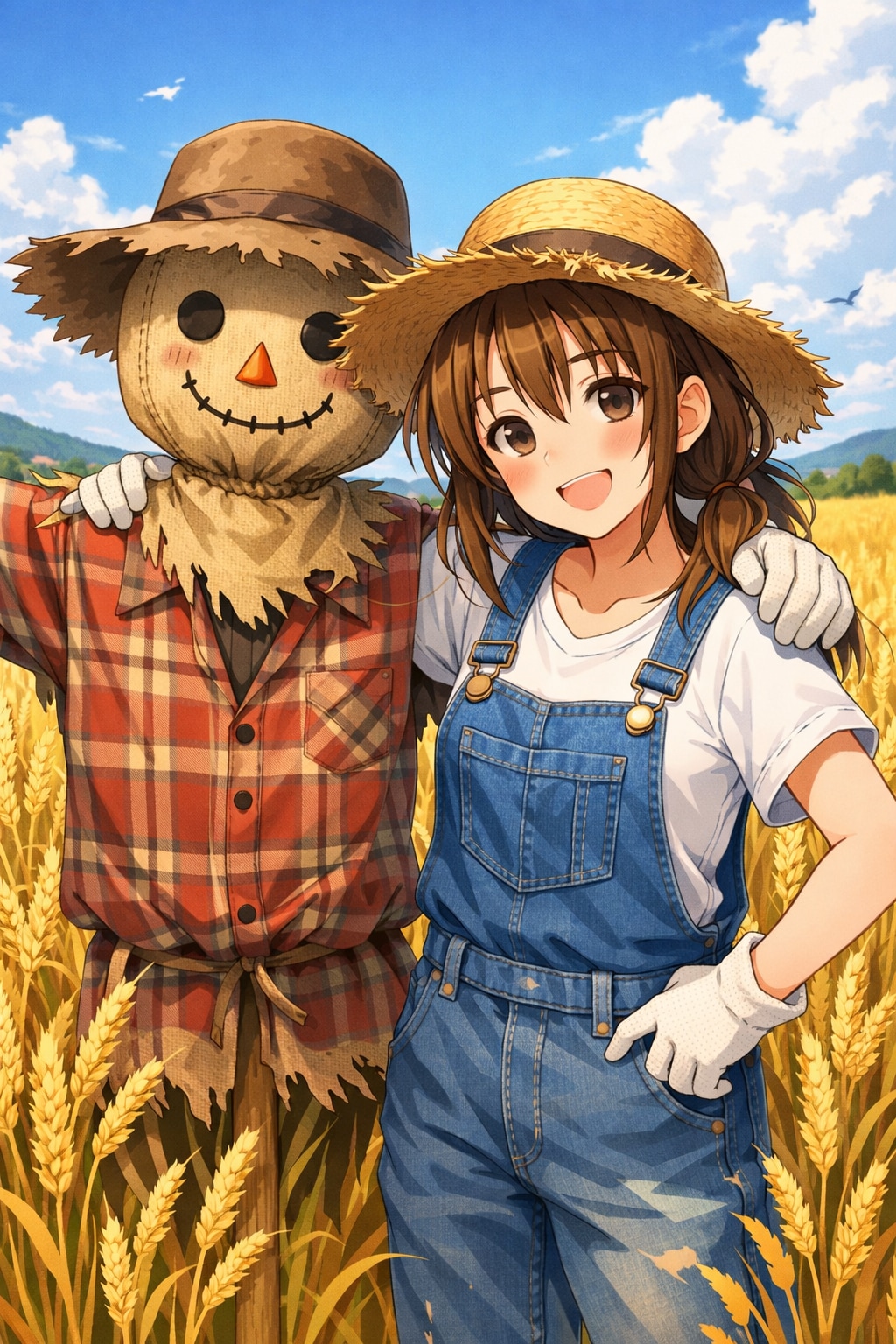 案山子を作ろう