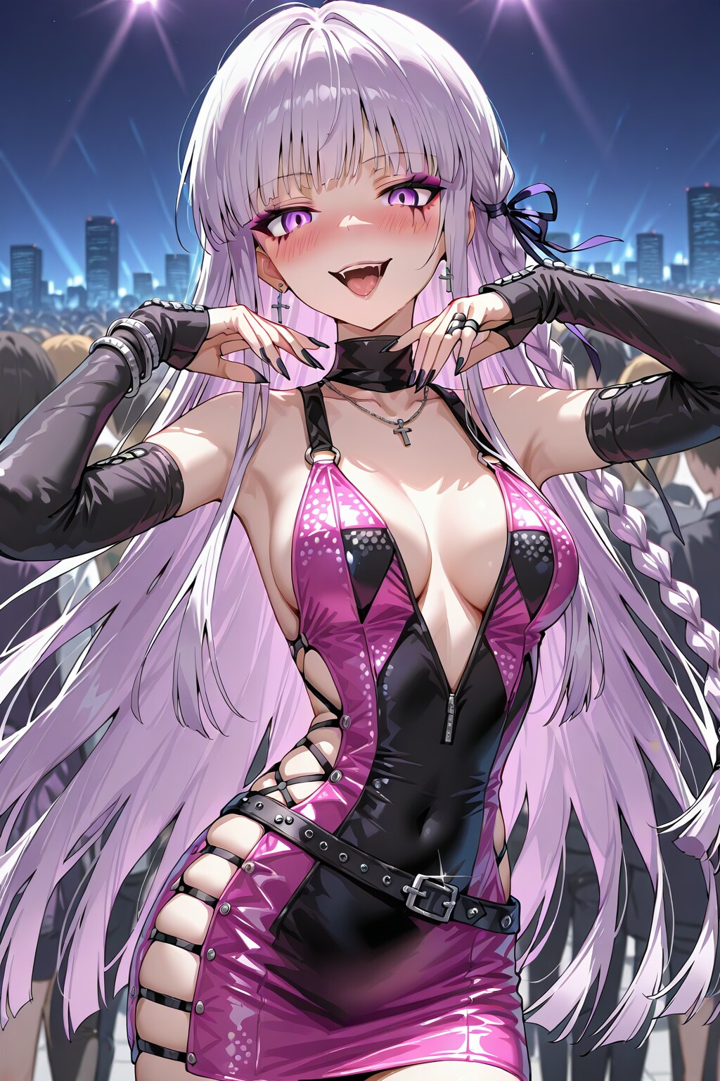 R15ボディコン姿の霧切響子