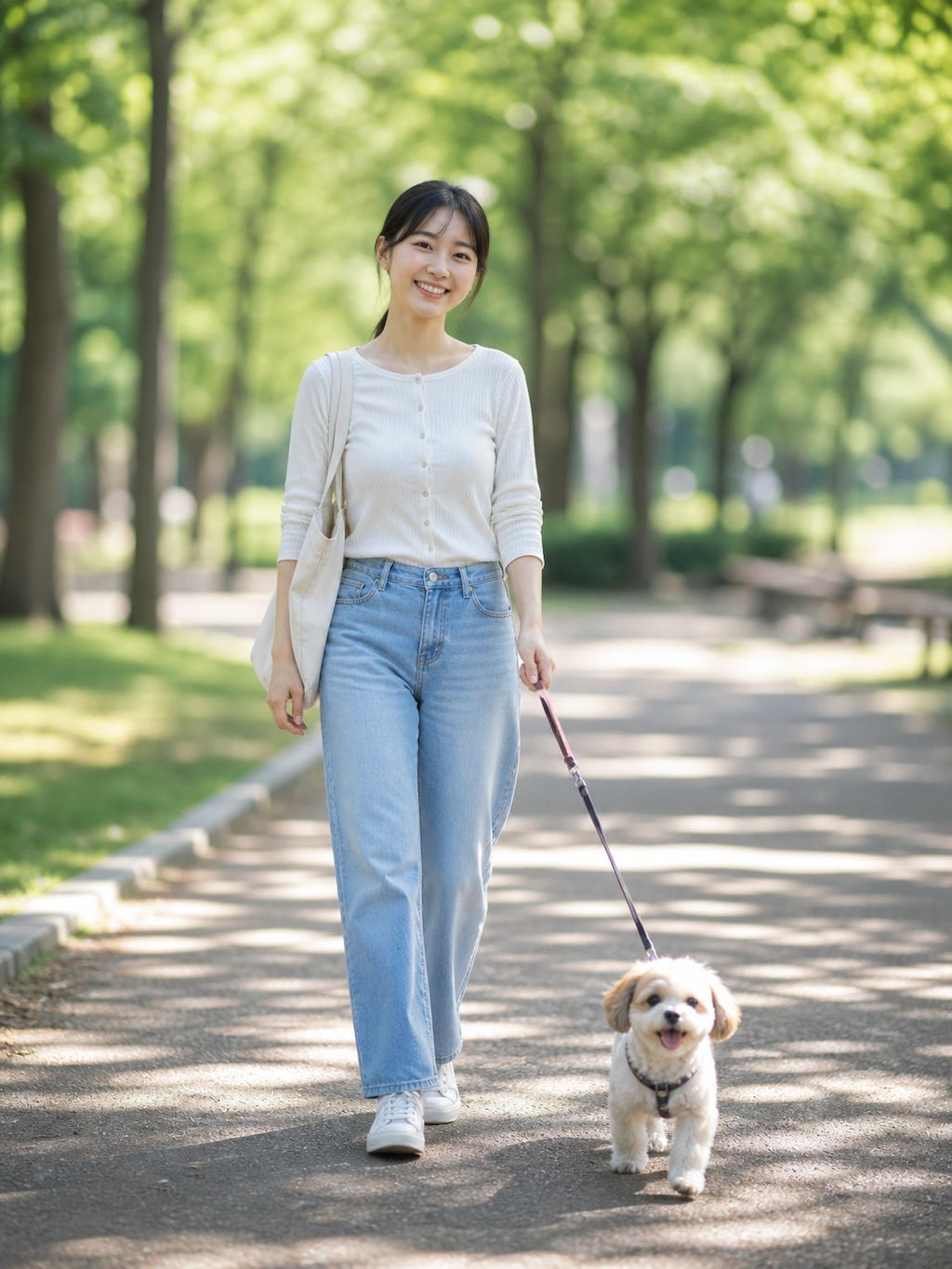 犬の散歩