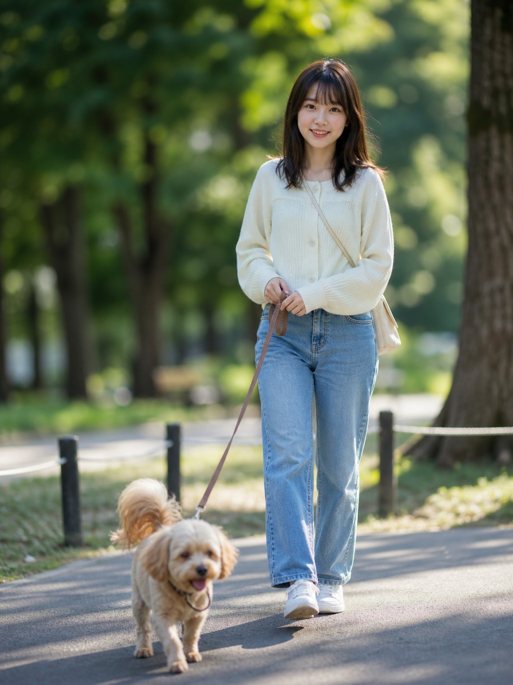 犬の散歩