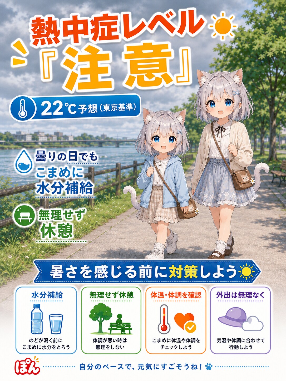 今日は注意です