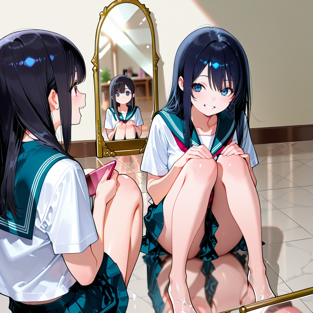 鏡面床