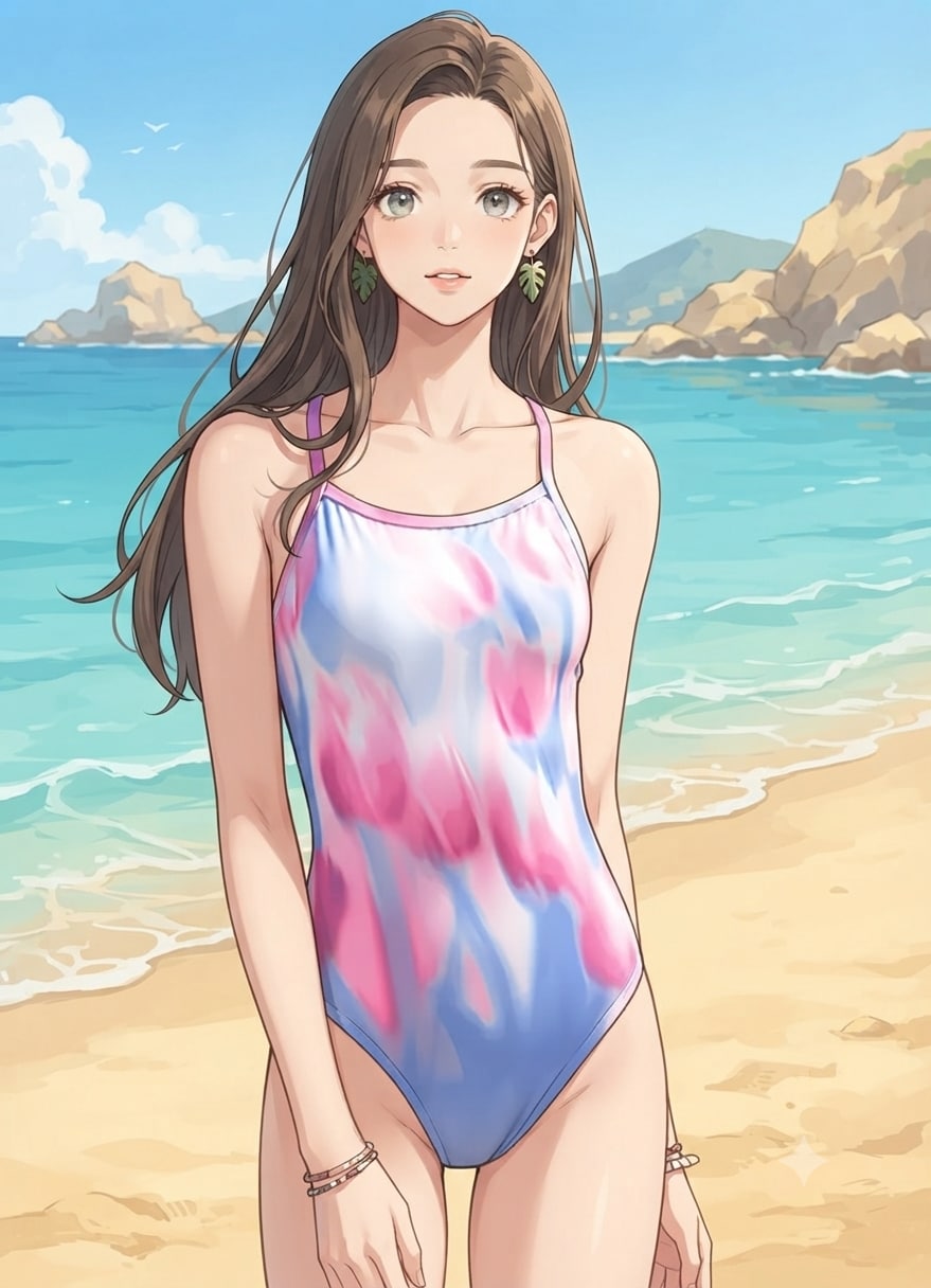 水着女性
