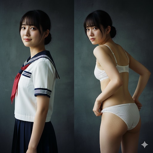 Gemini シンプル後ろ姿