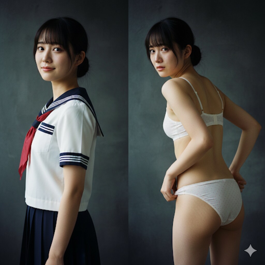 Gemini シンプル後ろ姿