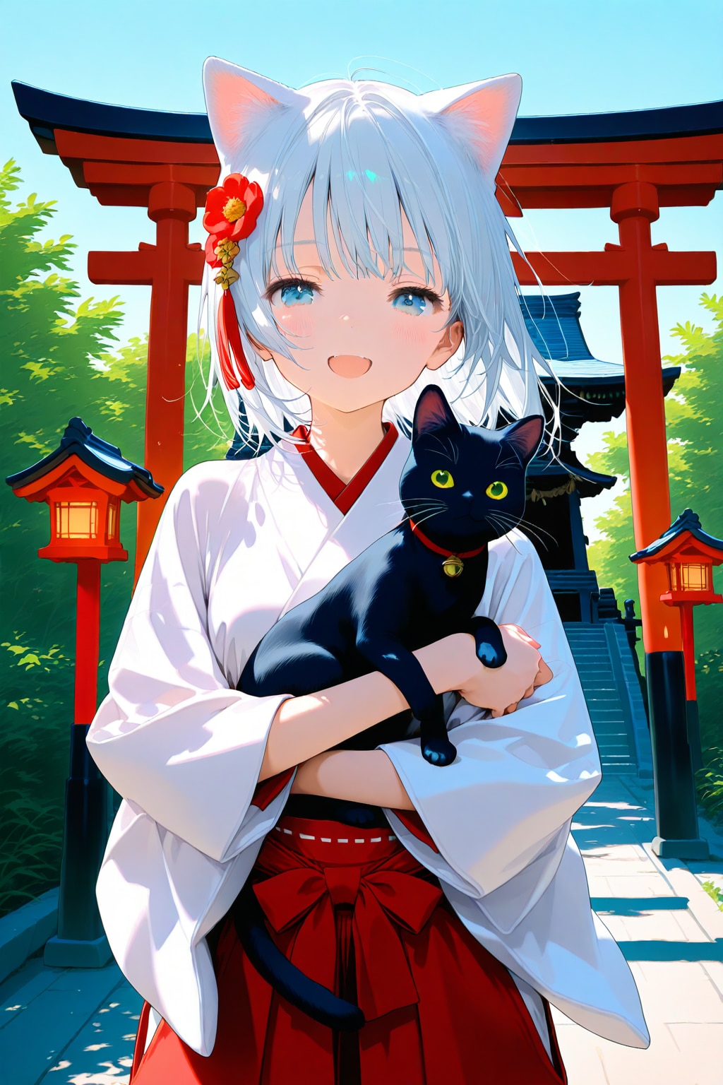 猫神社にお参りに来てくださいねー♪