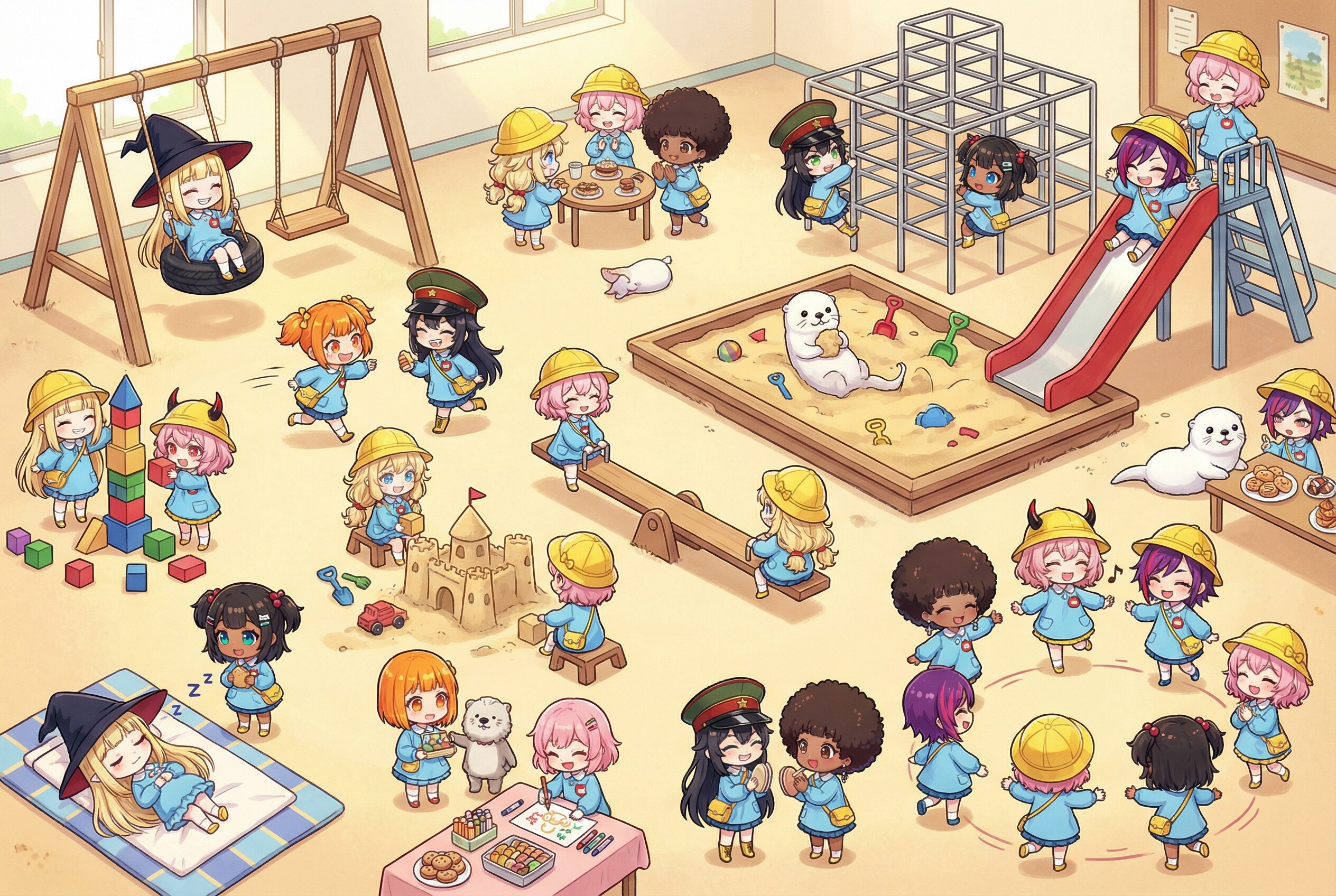 21st century Chichipui kindergarteners