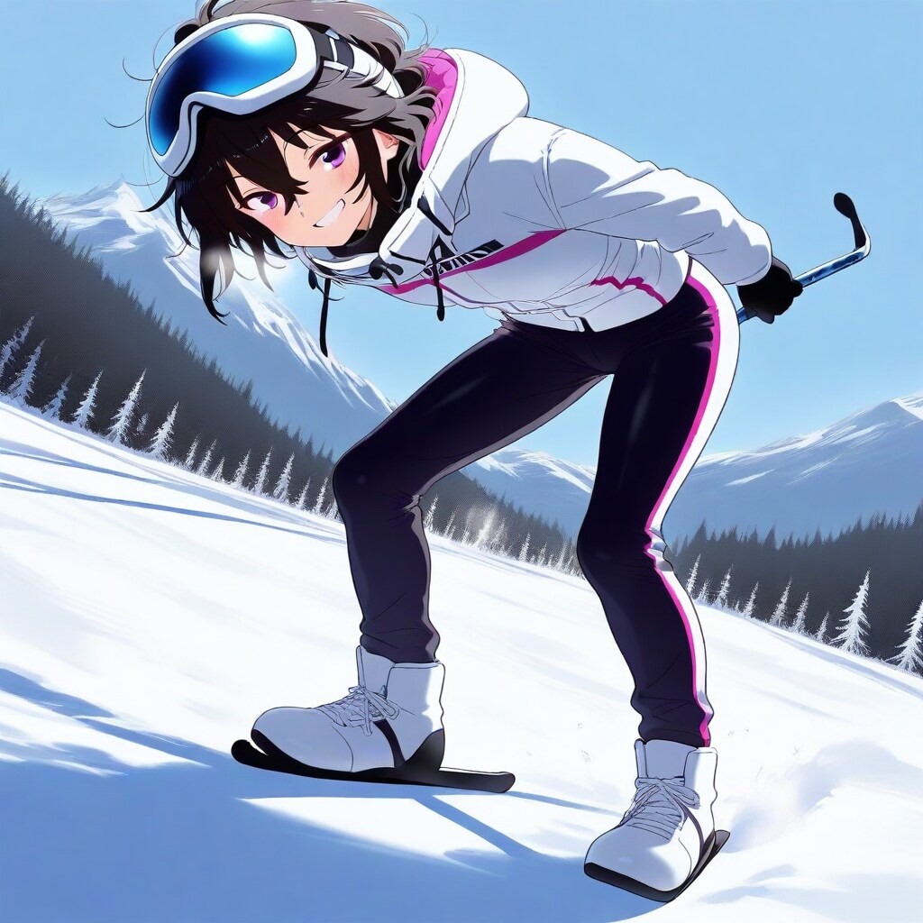スキー練習