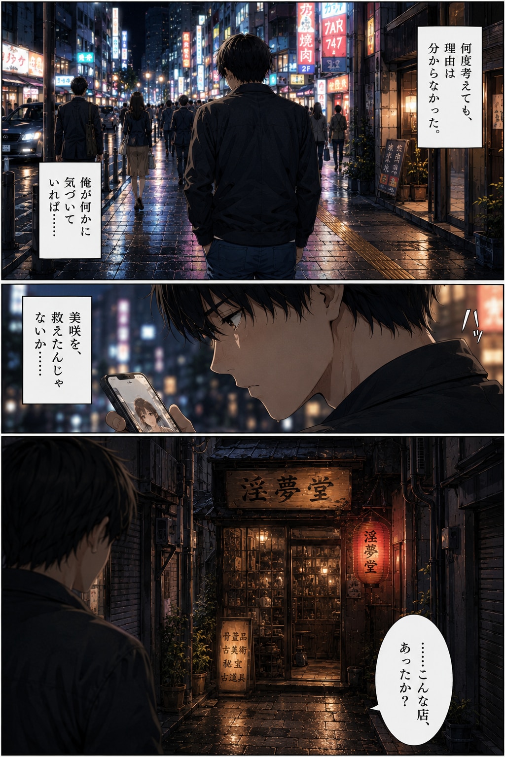 淫夢堂奇譚 第19話 逆刻の砂時計 前半